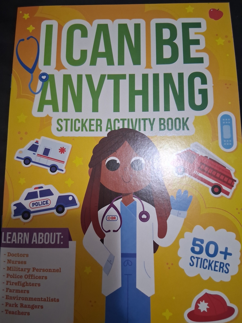 New I Can Be Anything Sticker Activity Book